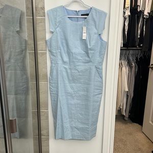 JCrew Linen Sheath Dress